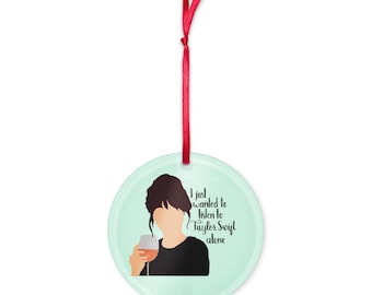 New Girl Acrylic ornament
