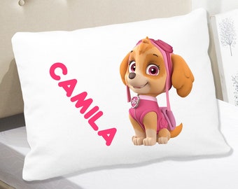 Personnalisé Paw Patrol Everest Taie d/'oreiller