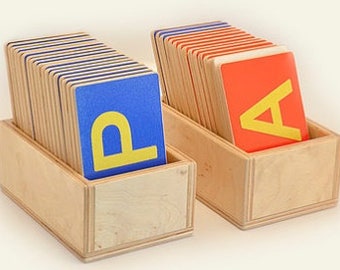 Russian Ukrainian Alphabet, Montessori letters, Sandpaper Letters, Preschool Back School Homeschool Wooden Alphabet Waldorf Toy Kids Gift