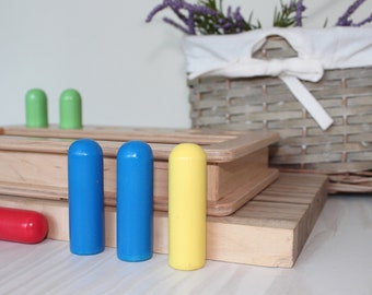 Holzblock Sorter Box Baby Kleinkind Vorschule Kinder Lernspielzeug Geschenke Holzblock Sorter Box Baby Kleinkind Vorschule Kinder Lernspielzeug Geschenke