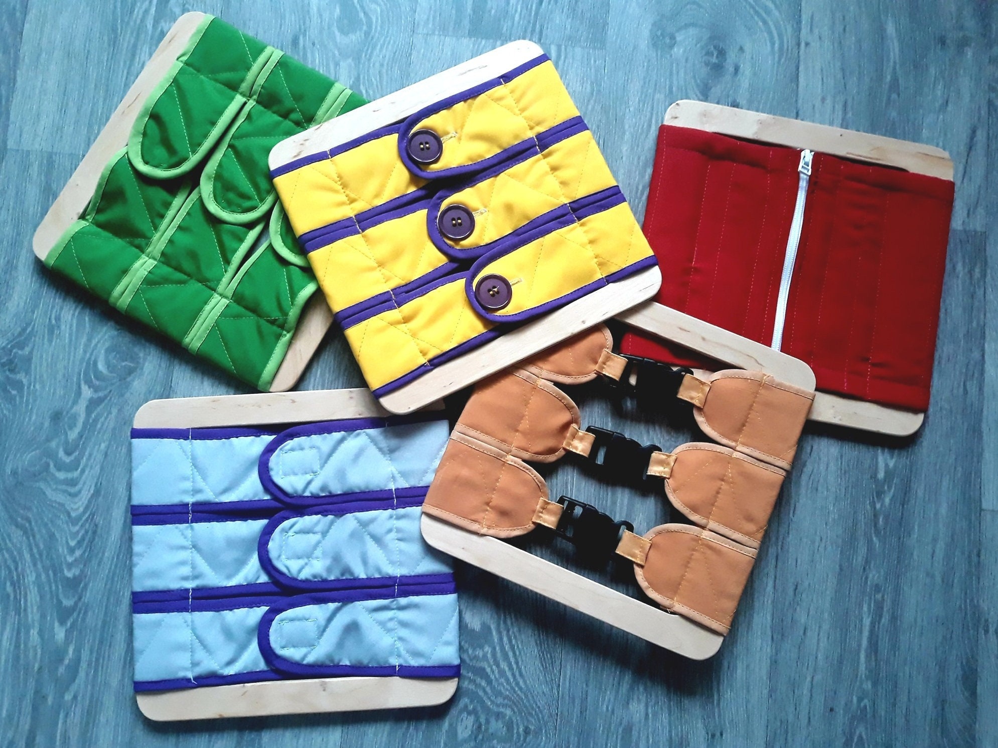 Dressing Frames Nido Montessori Practical Life Home School Etsy UK