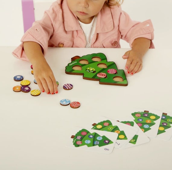 Jouet Enfant 2-5 Ans, Jouets en Bois - Boite a Outil Enfant DIY 3D