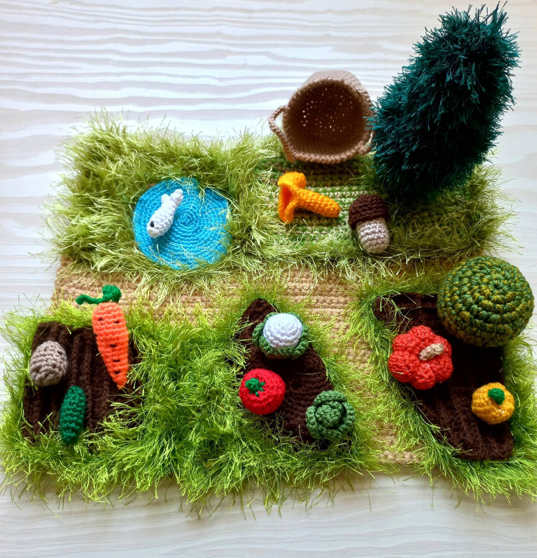 Parent Child Game Material Package Crochet Weaving Diy Wool - Temu