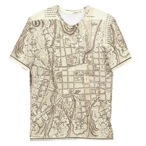 Quito 1786 Map Unisex-T-Shirt