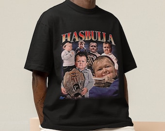 Hasbulla Vintage Bootleg T-Shirt: Retro Social Media Fan Tee