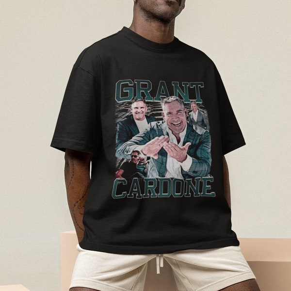Grant Cardone T-shirt - Grant Vintage Bootleg Rap T-Shirt - Businessman Grant Shirt - Inspirational Tee for him - 90s shirt - Gift Idea