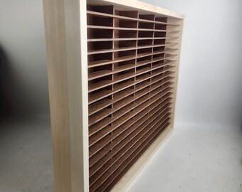 Cassette Tape Storage Rack 64 & 100 Slot ~ New ~ Napa Valley Style