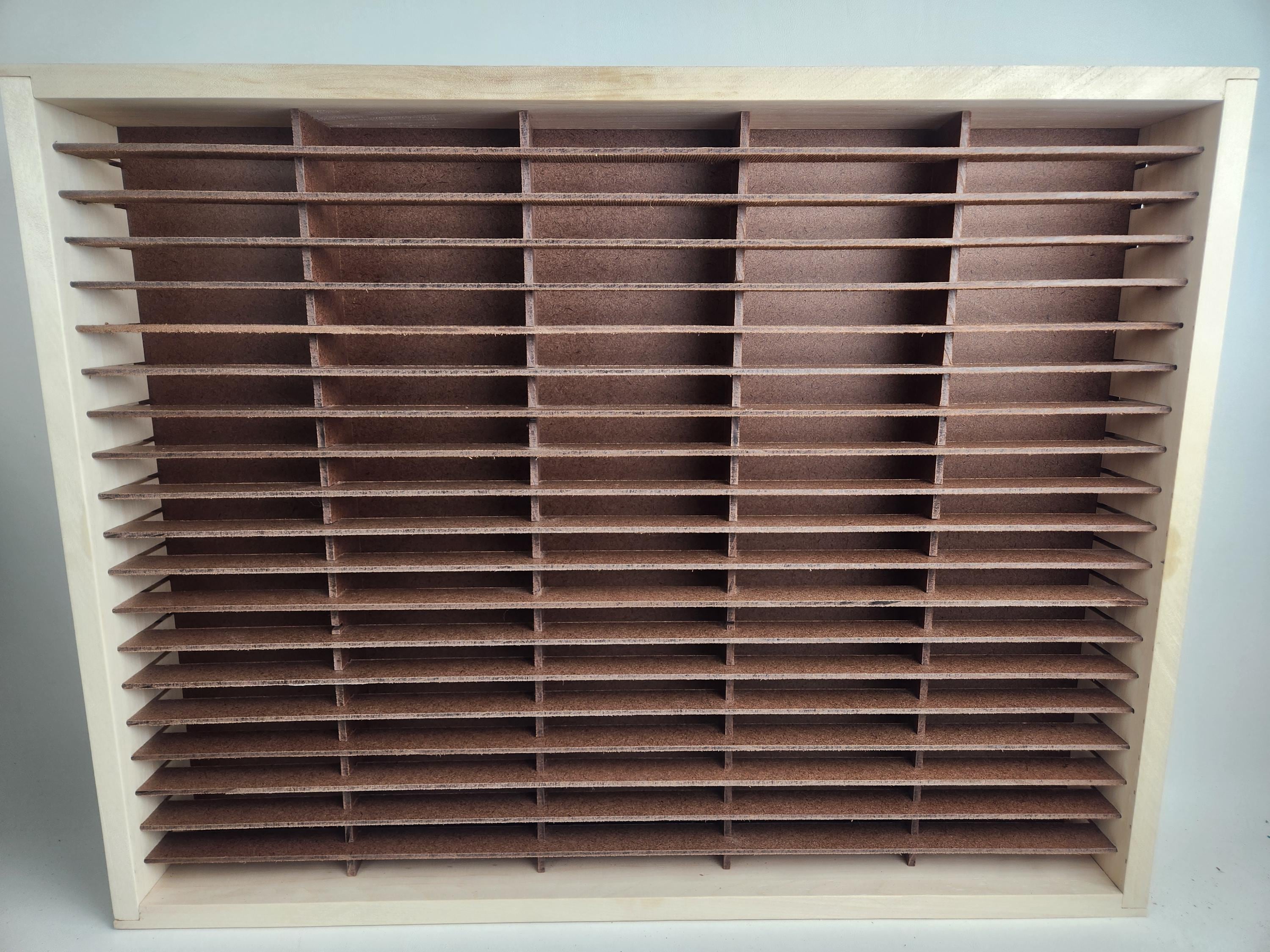 Cassette Tape Storage Rack 64 & 100 Slot ~ New ~ Napa Valley Style