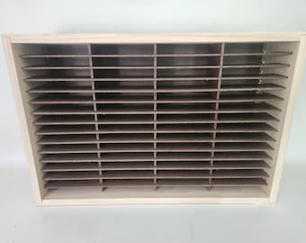 8 Track Storage Rack ~ New ~ Napa Valley Style Wood Wall Holder
