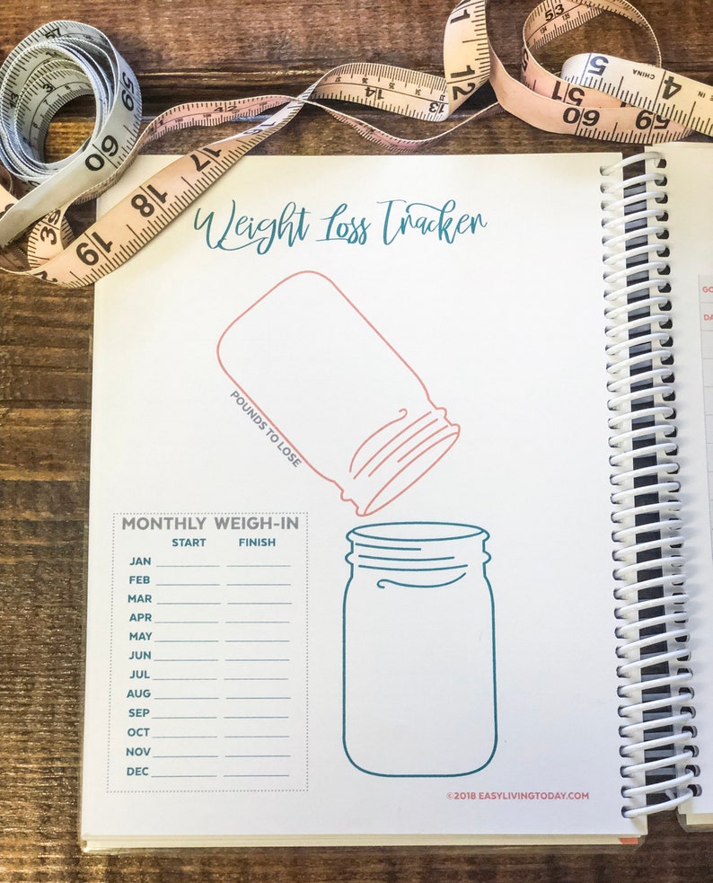 Simplyfit Fitness Planner Etsy