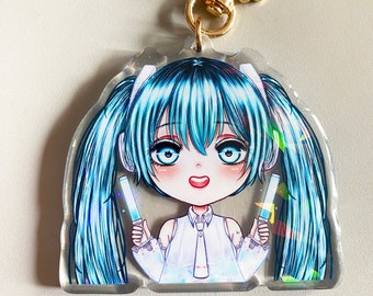 VOCALOID "Miku Expo 2021 Outfit" Charm (Holographic)