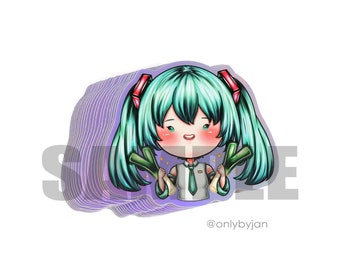 NEW STICKER "Hatsune Miku" (Holographic)