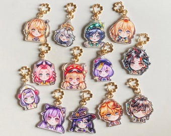 GENSHIN IMPACT Charms (Holographic)