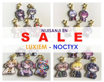 Nijisanji EN Charms: Luxiem, Noctyx (Holographic)