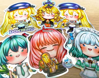 ANIME / VTUBER - 3" Holographic Stickers