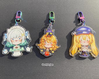 DOKIBIRD & MINT - 3" Charms (Limited Quantities)