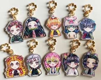 Anime Charms (Holographic)