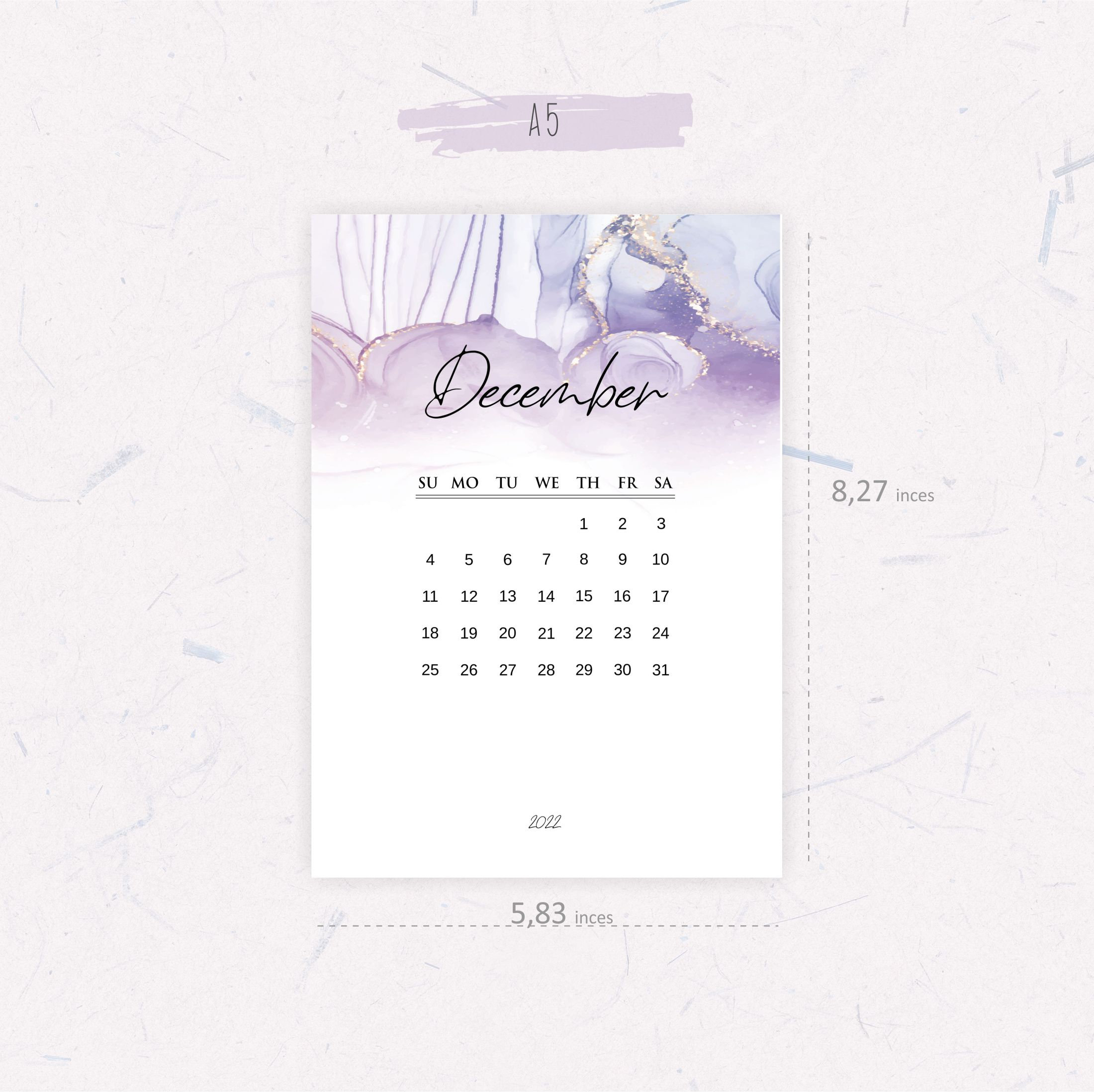 printable 2022 wall calendar modern monthly calendar etsy