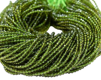 Perle Di Tormalina Azzurra, Micro Sfaccettate Rotonde Da 2 Mm, Filo Da 13 Pollici - Italia - Foto 4