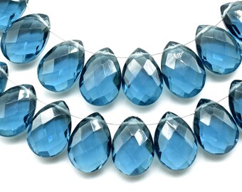 Moss kyanite 8x12mm Faceted Beads,Gemstone Pear Shape Briolette, kyanite Teardrop,Strands Jewelry Supplies,Handmade Tiny Teardrop Beads Gift