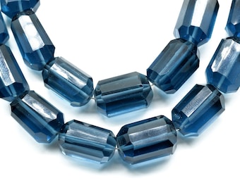 Blue Kyanite Faceted Nugget Shape Beads,Kyanite Nugget Bead,Loose Gemstone Nuggest,Handgjorda Step Cut Nuggets Pärlor,Kyanite Nuggets Smycken