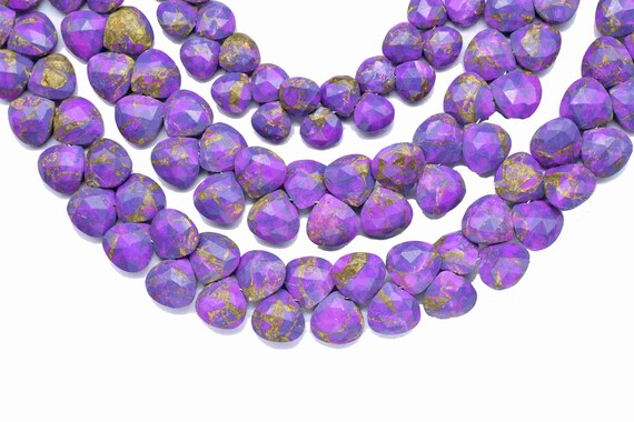Purple turquoise beads deals