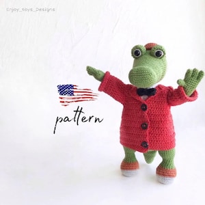 Crocodile crochet pattern. Crochet animals. Amigurumi pattern. Stuffed Crocodile. Stuffed animal pattern. Safari Animals. DIY cute animals