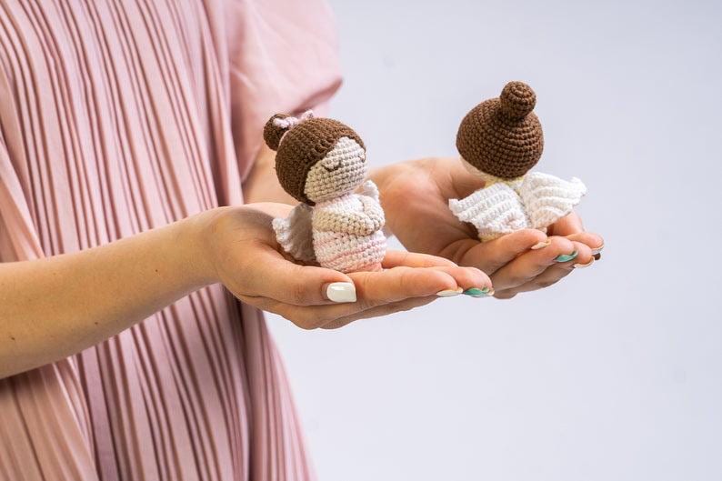 38 Crochet Patterns Inspired by Angels: Heavenly, Whimsical, and Giftable Crochet Ideas 16 Crochet Angel Amigurumi Pattern: DIY Christmas Ornament