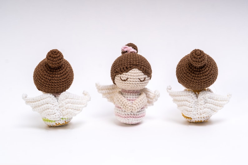 Crochet Angel English PDF Pattern/ Crochet Christmas Angel image 10