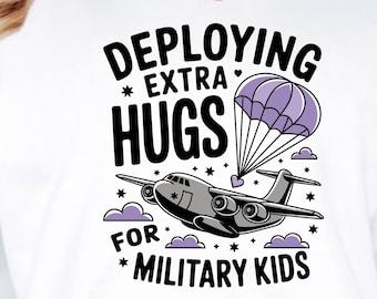 Military Child Month SVG PNG: Proud Military Kid Design (Digital Download)