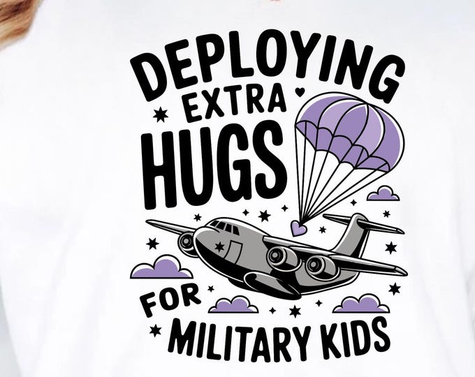 Military Child Month SVG PNG: Proud Military Kid Design (Digital Download)