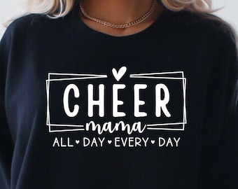 Cheer Mama SVG: Cheerleader Shirt Design (Digitaler Download)