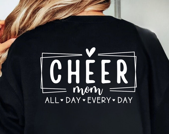 Cheer Mom SVG: Team Spirit Cut Files (PNG, DXF, Cricut)