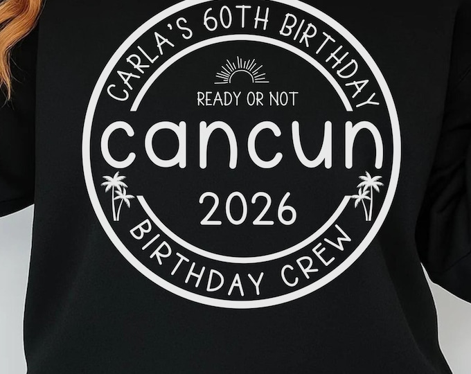 Cancun Vacation 2025 SVG, Family Trip PNG (Digital Download)