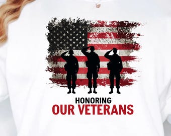 Honoring Our Veterans SVG: 4th of July, Christian, Family (Digital Download)