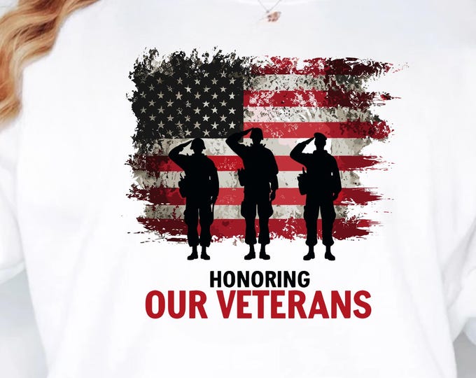 Honoring Our Veterans SVG: 4th of July, Christian, Family (Digital Download)