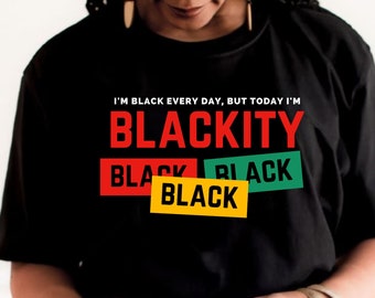 Juneteenth Blackity SVG, Schwarze Kultur Design (Digitaler Download)