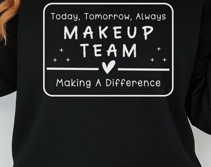 Makeup Artist SVG: Beauty Team Cut File (Digital Download)