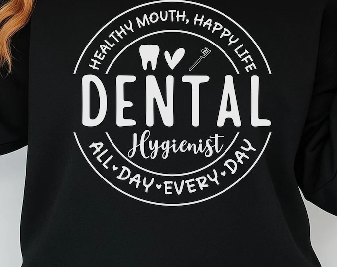 Dental Squad SVG, Hygienist Shirt Design (Digital Download)