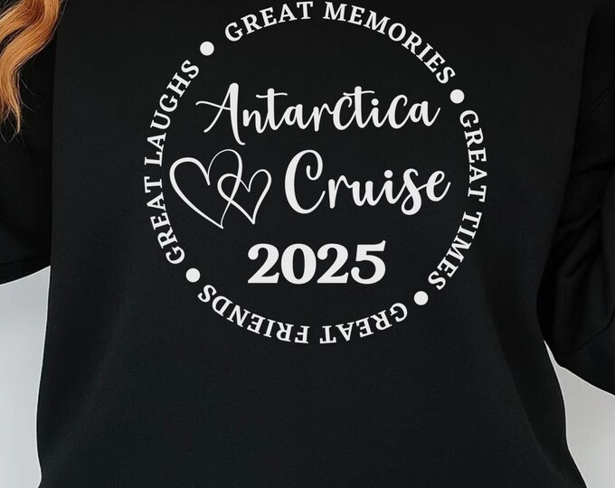 Antarctica Cruise 2025 SVG: Family Vacation Travel (Digital Download)