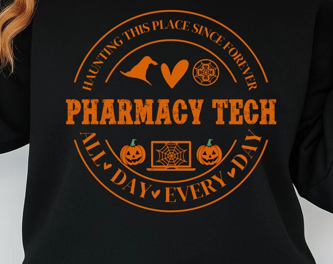 Halloween Pharmacy Technician SVG PNG, Funny Pharmacist Svg, Pharmacy Tech Svg, Gift Pharmacist, Pharmacy Svg, Nurse Svg, Appreciation Svg