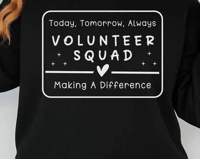 Volunteer Squad SVG PNG: Church, Firefighter, Teacher Design (Digital Download