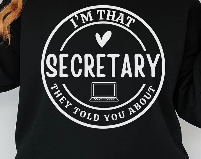 School Secretary SVG: Admin Appreciation Gift (Digital Download)