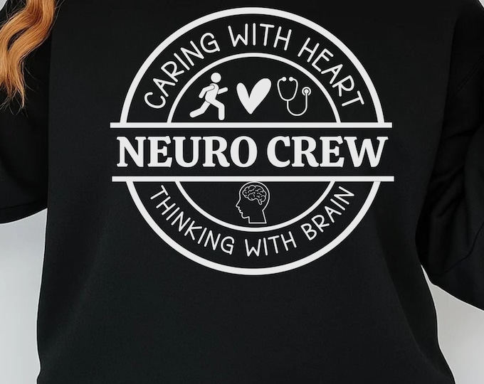 Neuro Crew SVG, Neurology Team, Nurse Shirt Design (Digital Download)