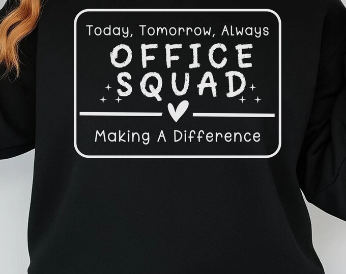 Office Squad SVG: Teacher, Secretary, Coworker Gift (Digital Download