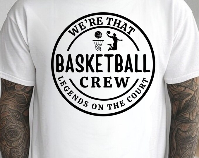 Basketball Season SVG: Funny Dad Quote, Cricut Silhouette Cut File