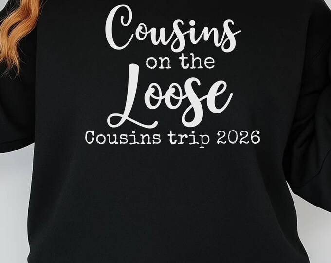 Cousins Trip 2026 SVG: Reunion Shirt Design (Digital Download)