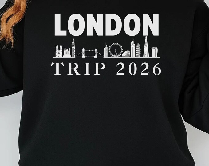 London Vacation 2026 SVG: Family Trip Cut File (Digital Download)