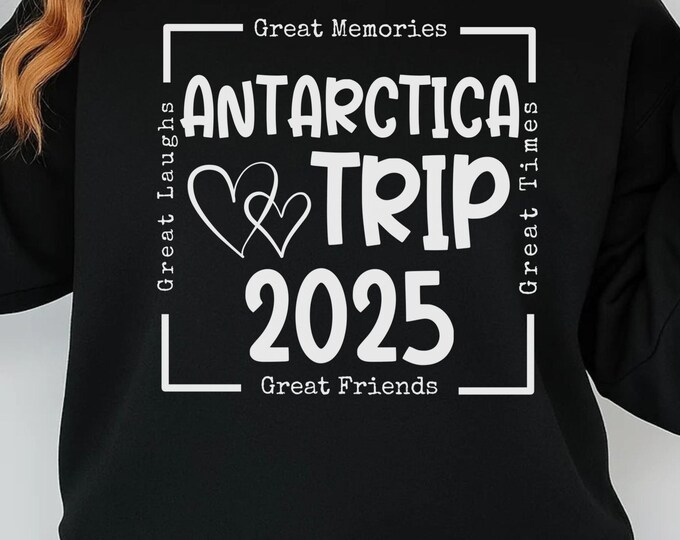 Antarctica Cruise 2025 SVG: Family Vacation Design (Digital Download)