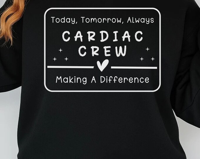 Cardiac Crew SVG PNG, Cardiac Nurse Svg, Heart Svg, Doctor Svg, Cardiac Crew Shirt Png, Nurse Svg, Healthcare Svg, Medical Svg, Nursing Svg